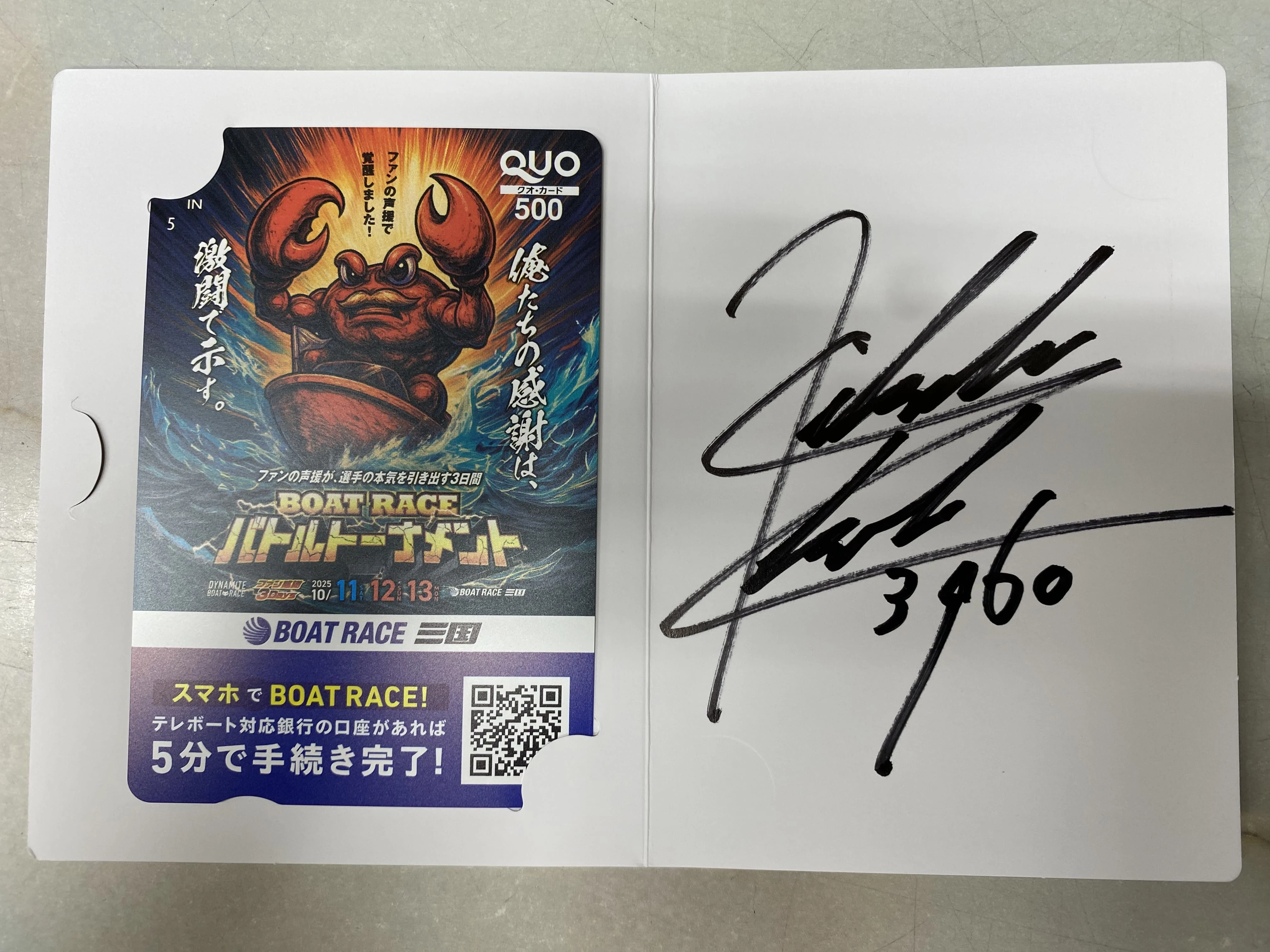 ヴィクトリースパーク 熱風海陸ブシロード アメ サイン3種